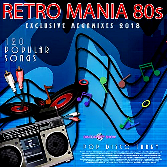 Ретро сборник. Va - Retro Mania 80s: Disco Funky (2018) mp3. Retro Mania. 80s Disco Club.