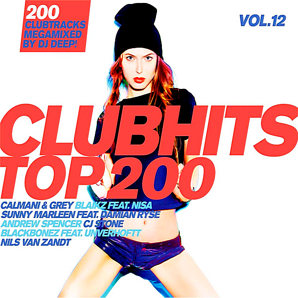 VA - Clubhits Top 200 Vol.12: Megamix DJ Deep [3CD] (2018) MP3